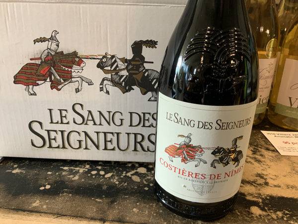 Le Sang des Seigneurs Costieres De Nimes Red Wine
