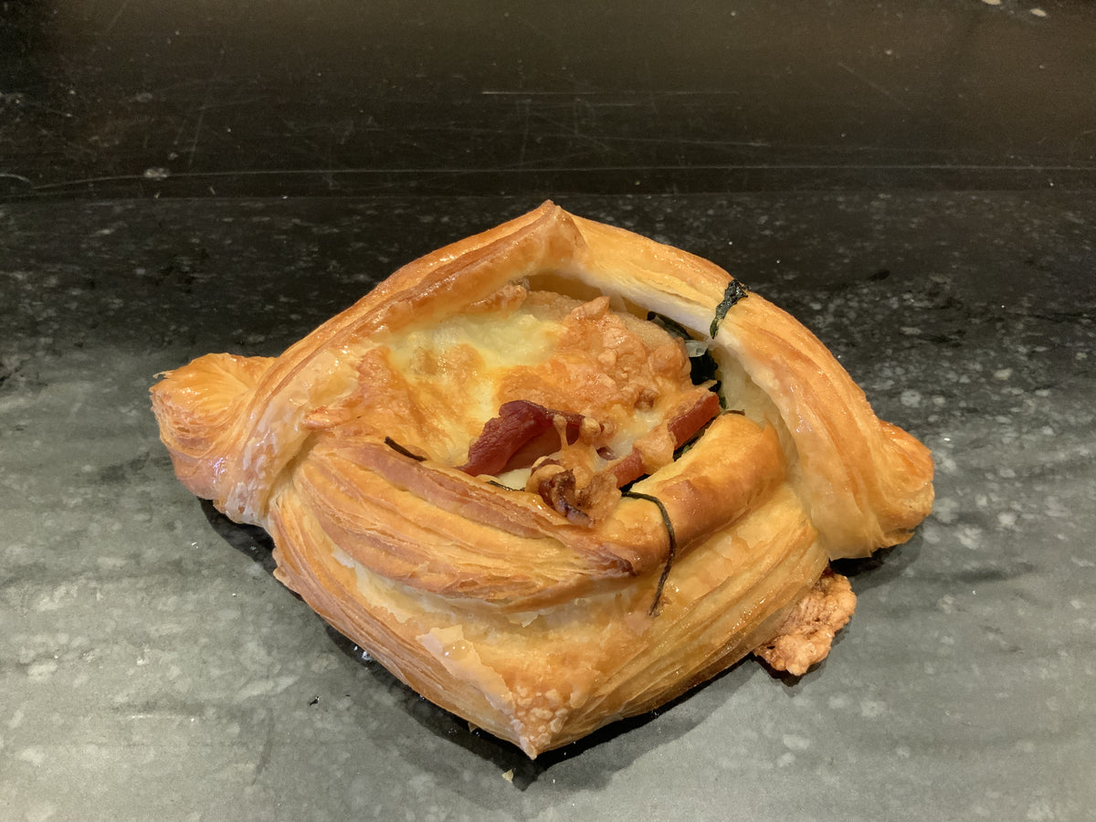 Spinach Bacon Cheese Danish VSOP Taproom
