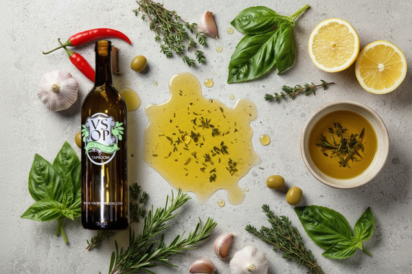 Infused EVOO - With VSOP Bottle