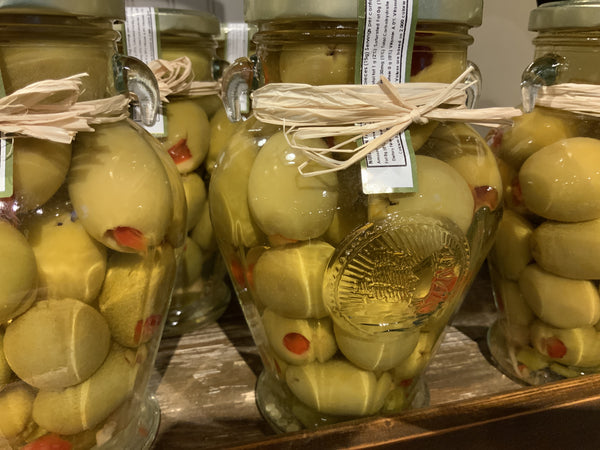 Red Pepper Stuffed Gordal Olives