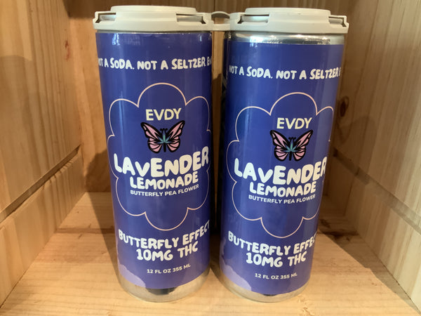 EVDY 10 mg THC 12 oz Can Four Pack