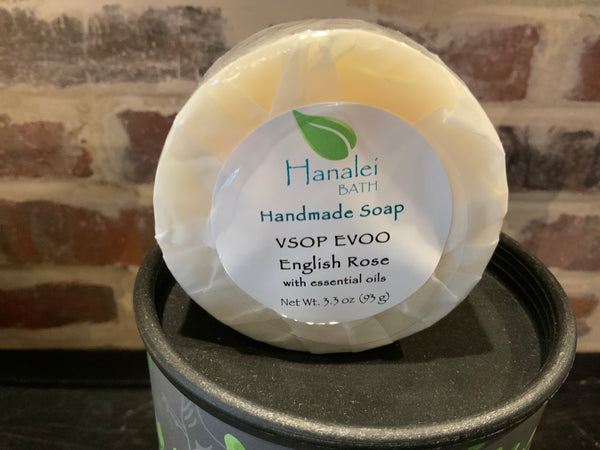 English Rose EVOO Soap 3.3 oz