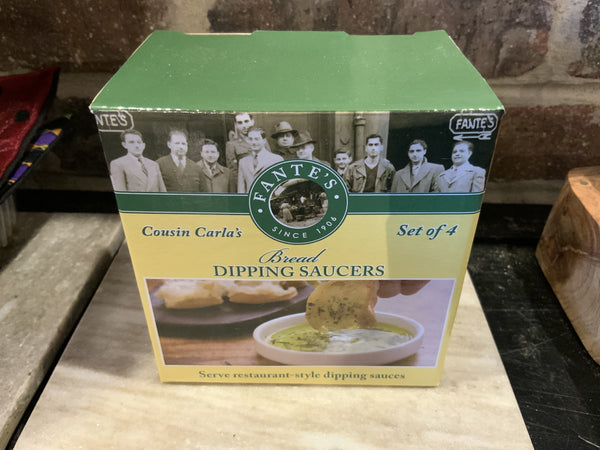 Cousin Carla’s Bread Dipping Saucers Set of 4