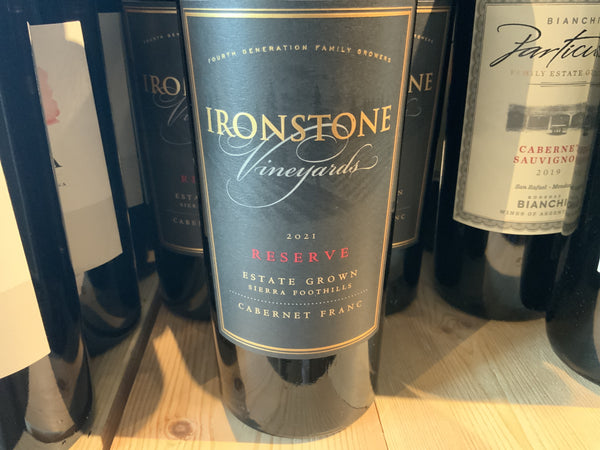 Ironstone Vineyards Reserve Cabernet Franc