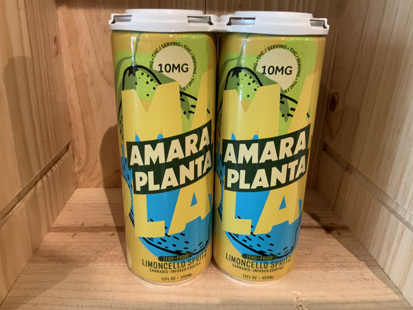 Amara Planta 10 mg THC 12 oz Can Four Pack