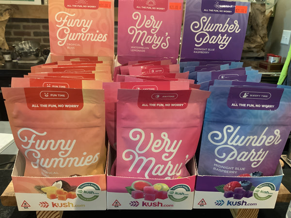 KUSH.com D9 THC Gummy 10-pack