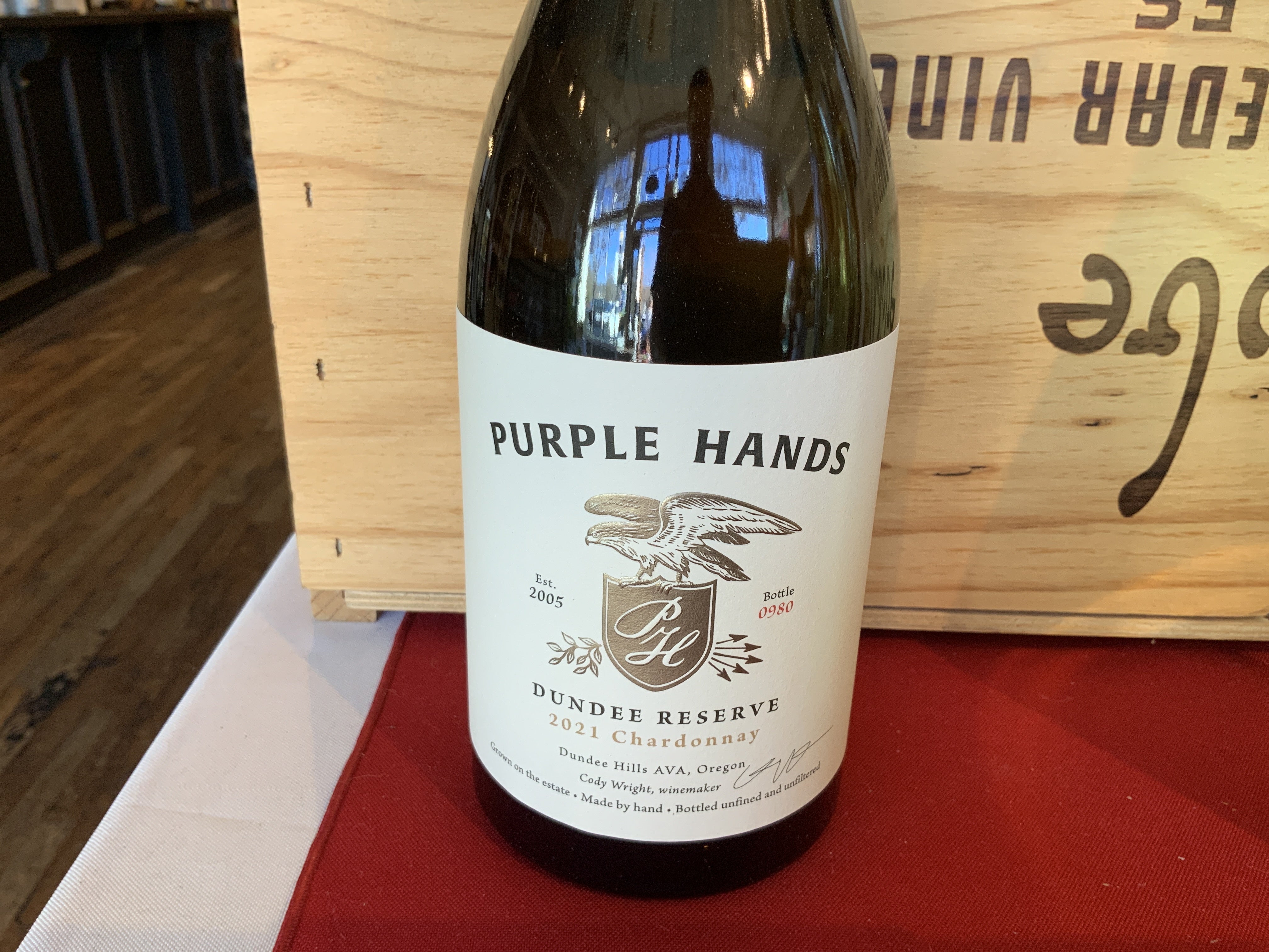 Purple Hands Dundee Reserve Chardonnay – VSOP Taproom
