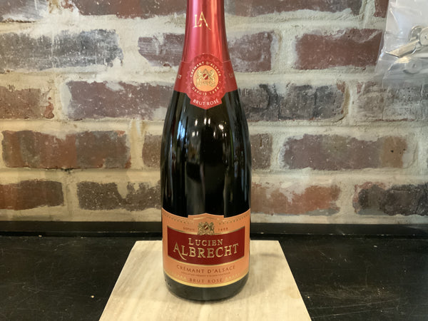 Lucien Albrecht Crement d'Alsace Brut Rose Sparkling Wine